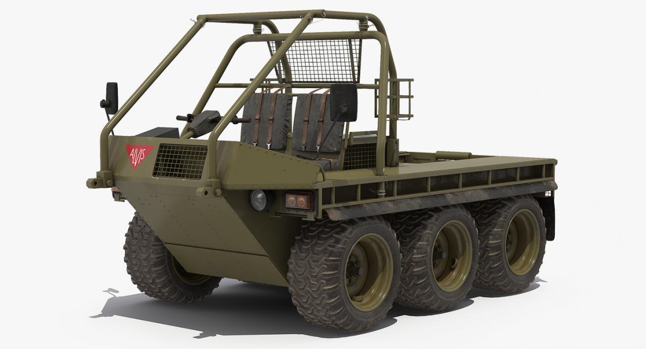 3D model Military High Mobility Vehicle ATMP