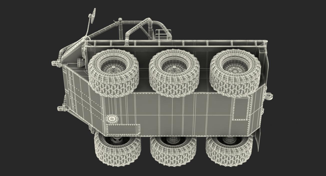 3D model Military High Mobility Vehicle ATMP