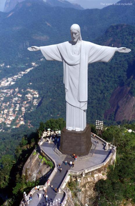 3D Christ the Redeemer Statue