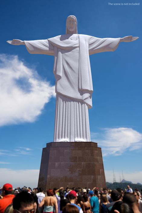 3D Christ the Redeemer Statue