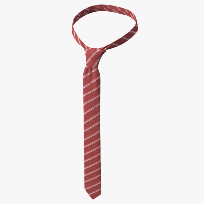 3D model Striped Necktie