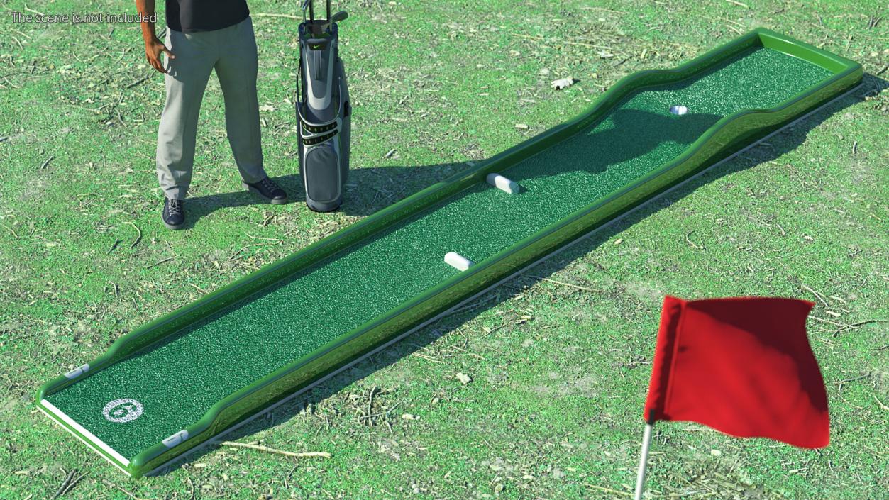 Mini Golf Portable Outdoor Collection 3 3D model