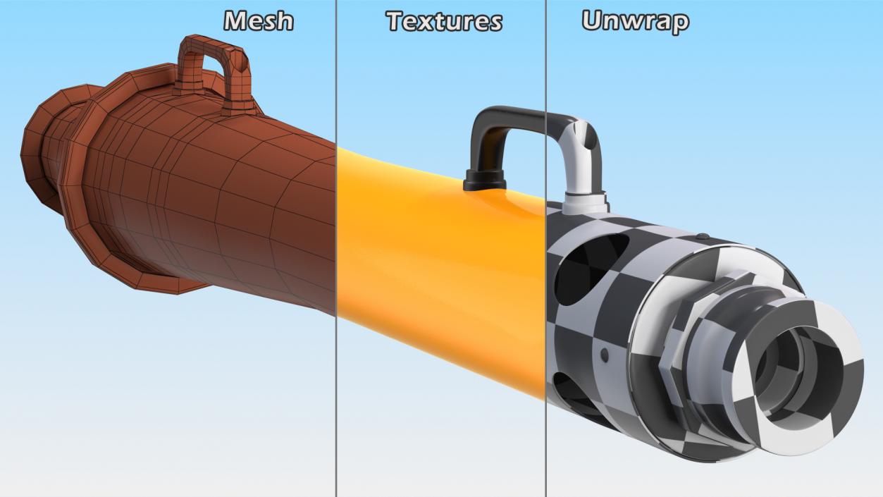 Low Expansion Foam Branchpipes Big 3D model