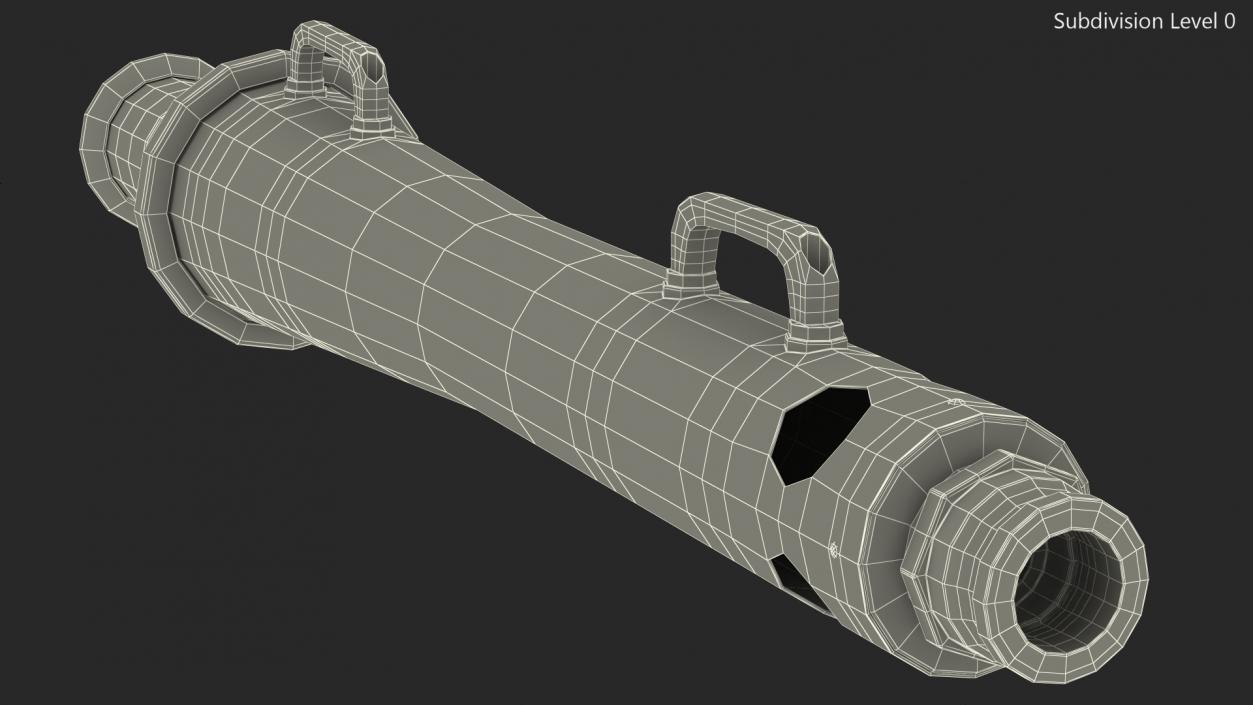 Low Expansion Foam Branchpipes Big 3D model