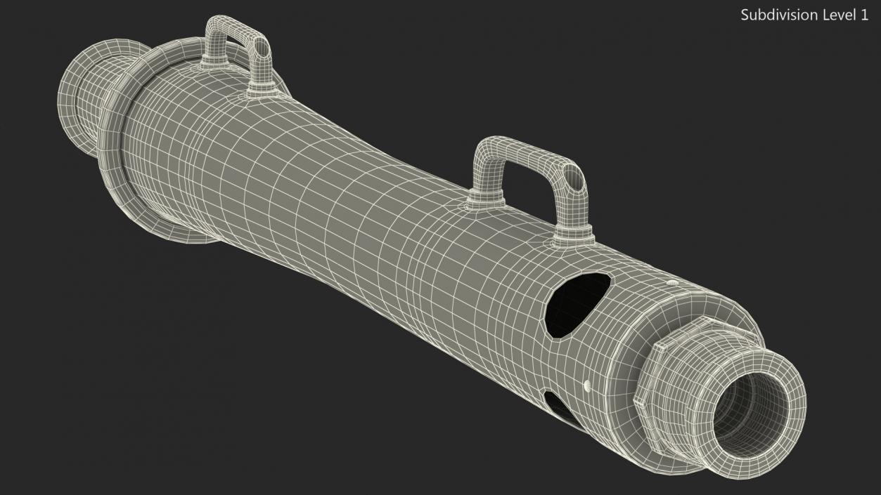 Low Expansion Foam Branchpipes Big 3D model