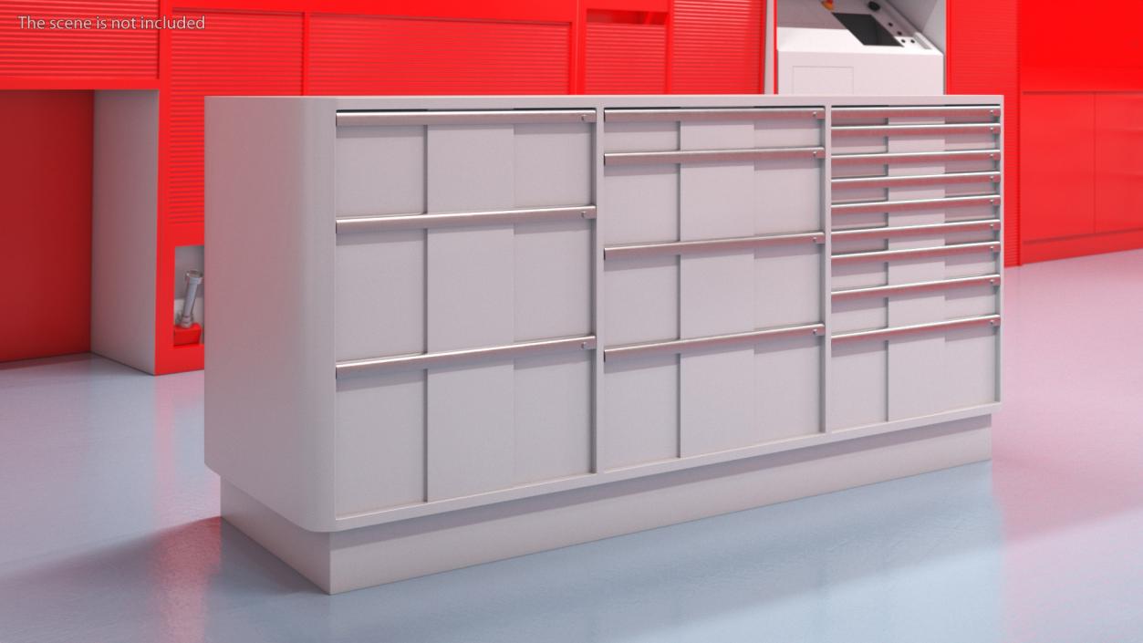 3D Workshop Tool Cabinet