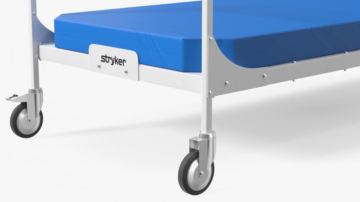 3D Stryker Emergency Relief Bed Flat model