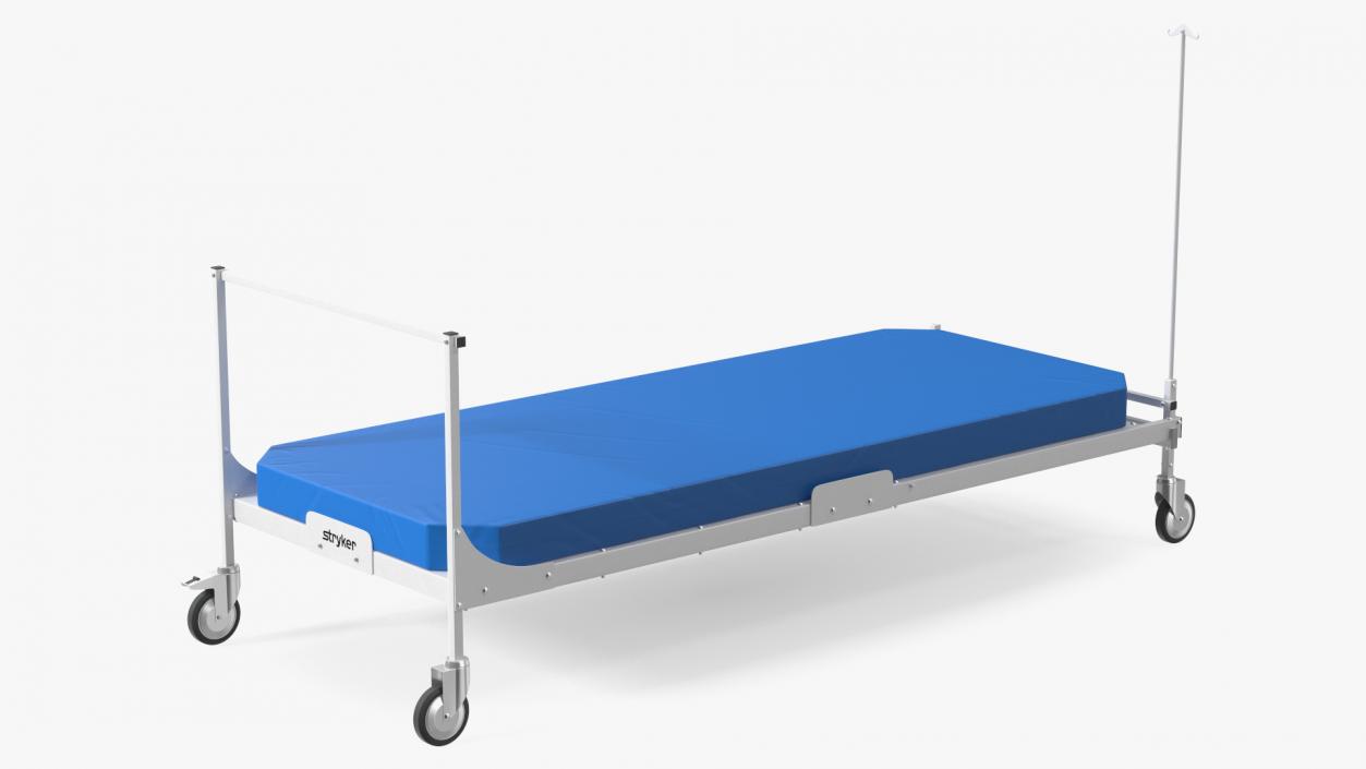 3D Stryker Emergency Relief Bed Flat model