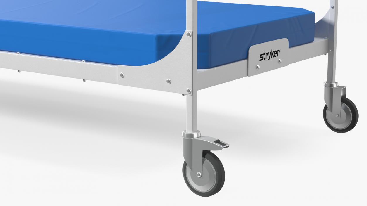 3D Stryker Emergency Relief Bed Flat model