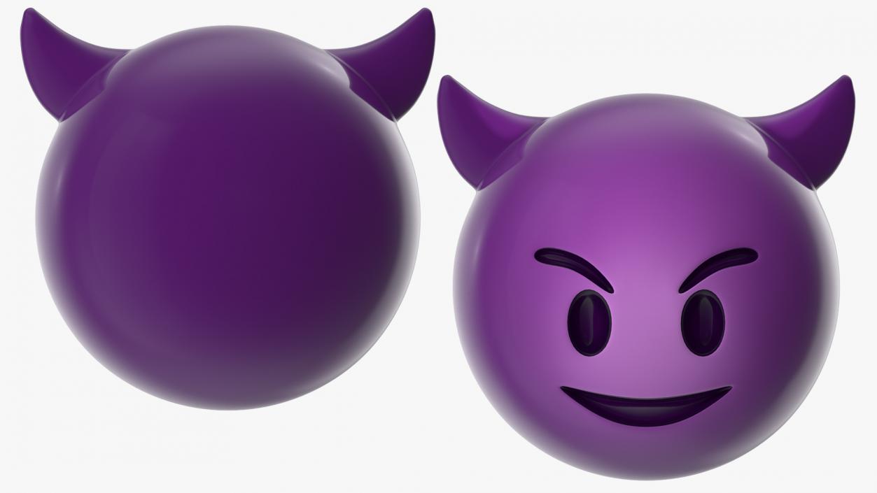 3D Emoji Angry Faces Collection model