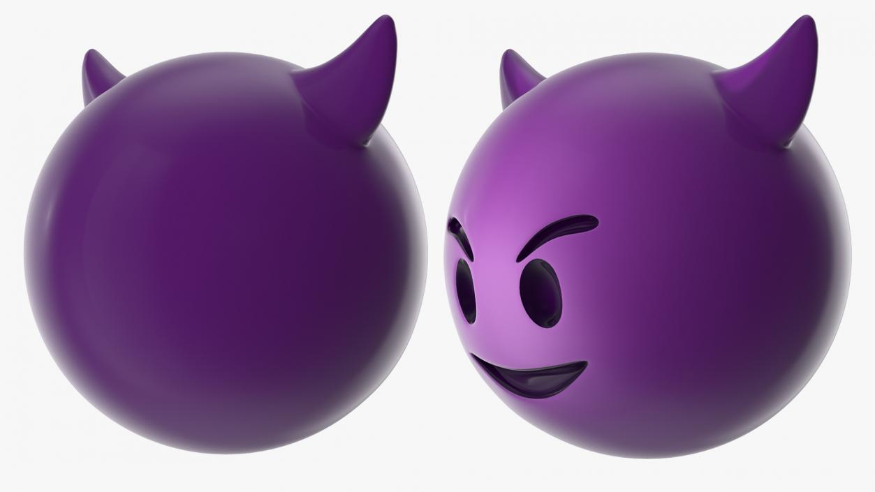 3D Emoji Angry Faces Collection model