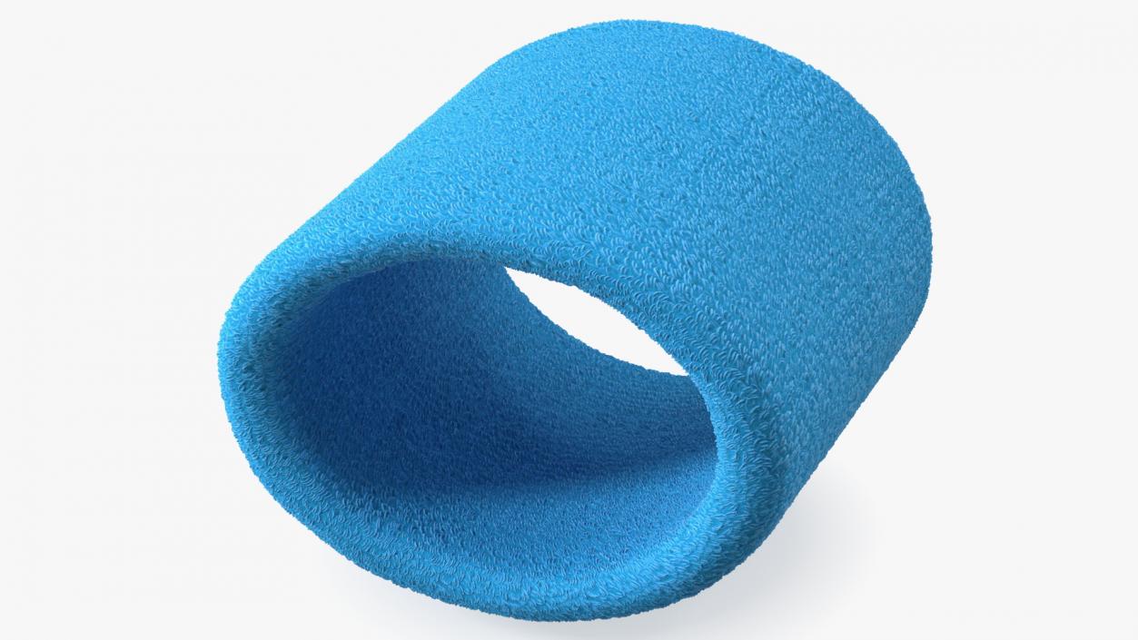 3D model Sport Wristband Blue