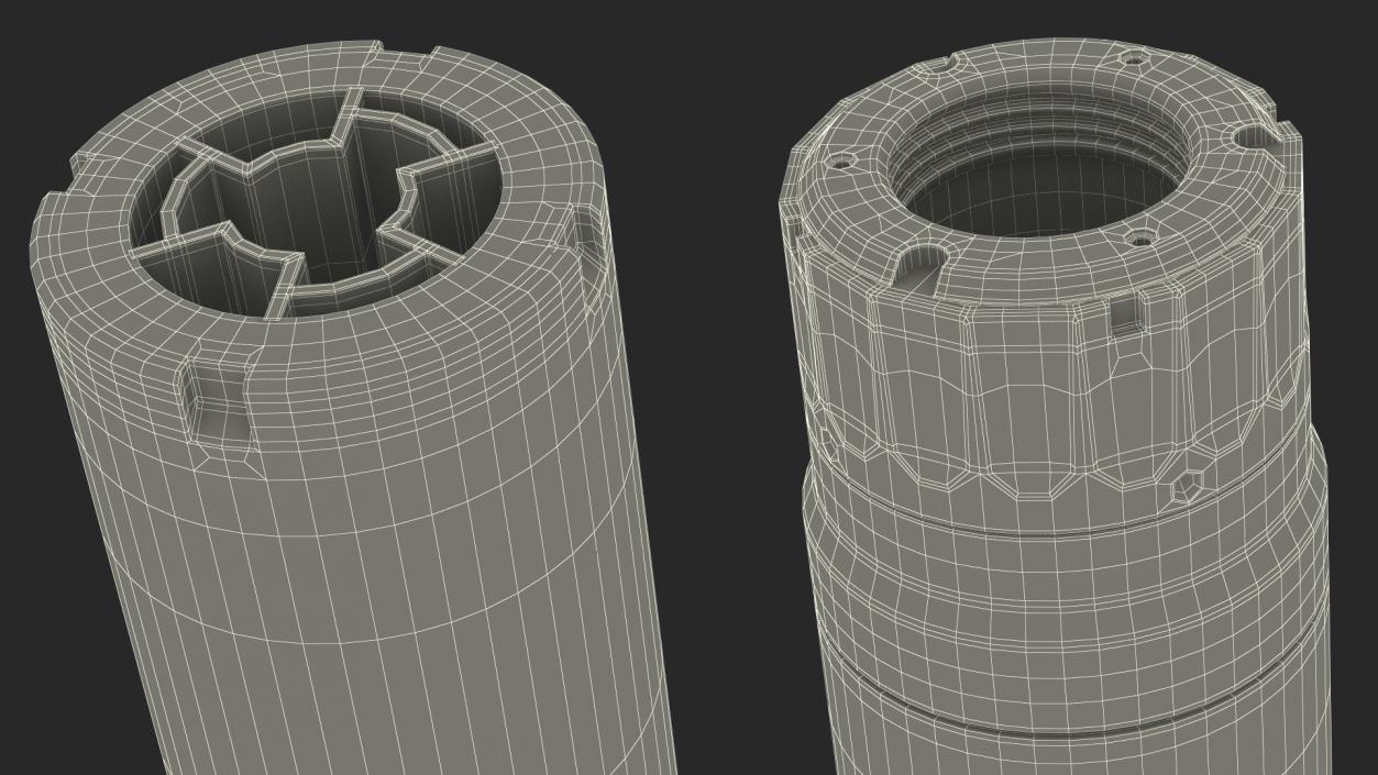 3D Suppressor for Assault Rifle model