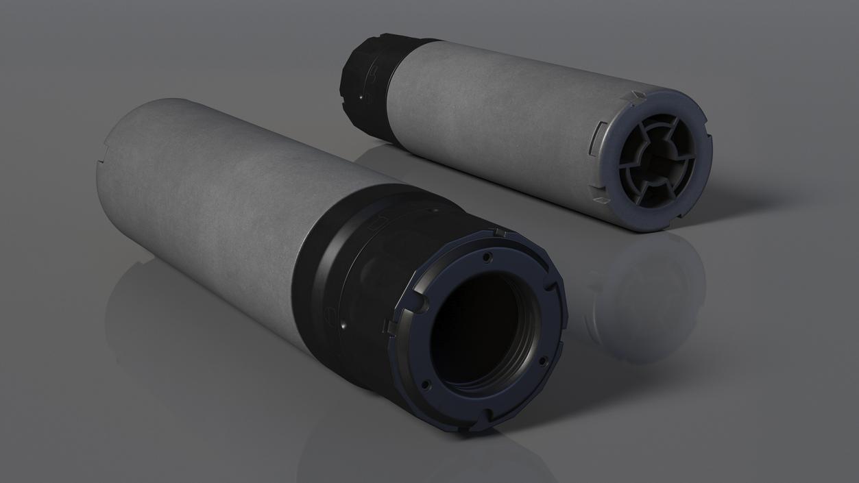 3D Suppressor for Assault Rifle model