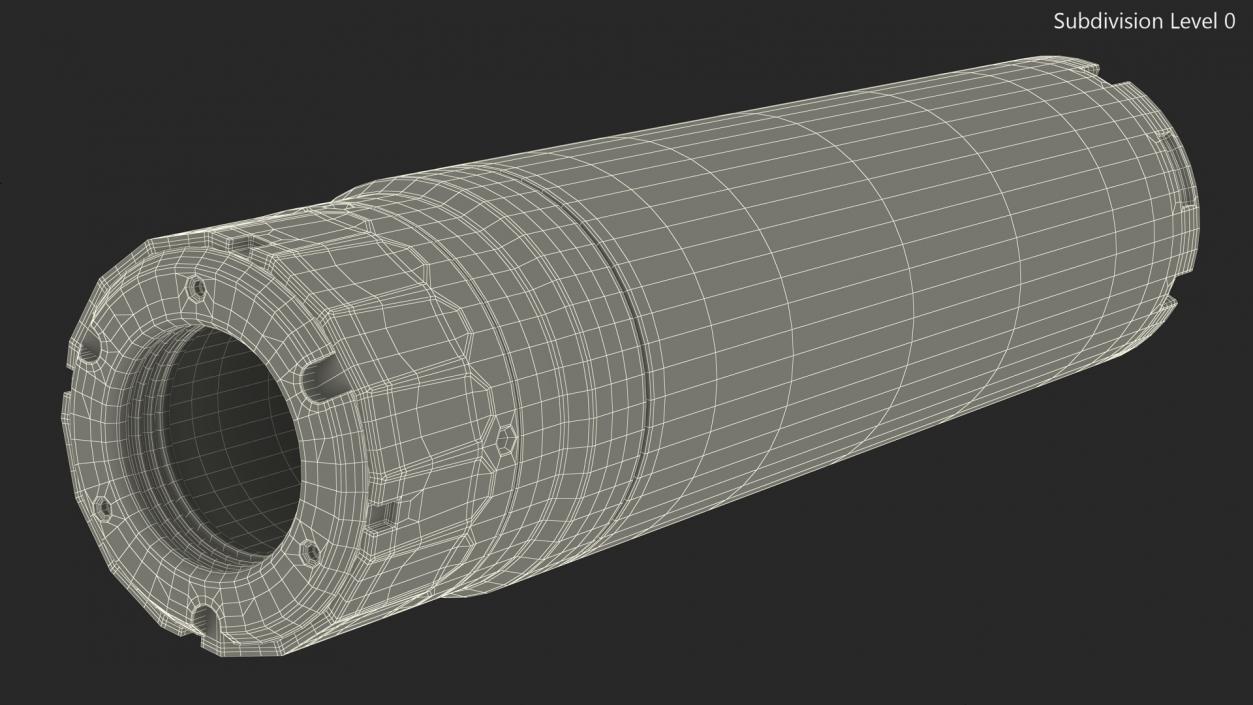 3D Suppressor for Assault Rifle model