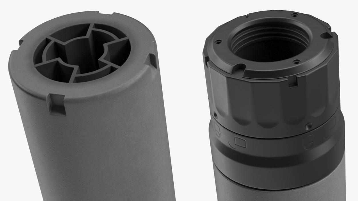 3D Suppressor for Assault Rifle model