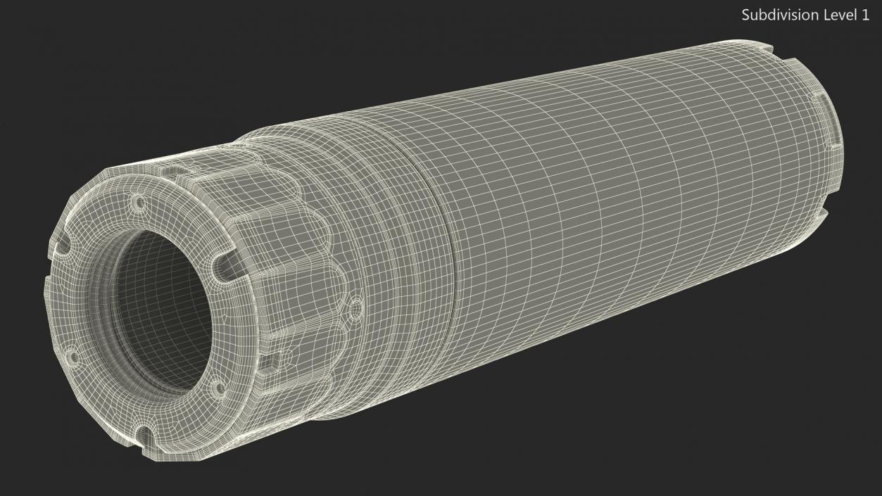 3D Suppressor for Assault Rifle model