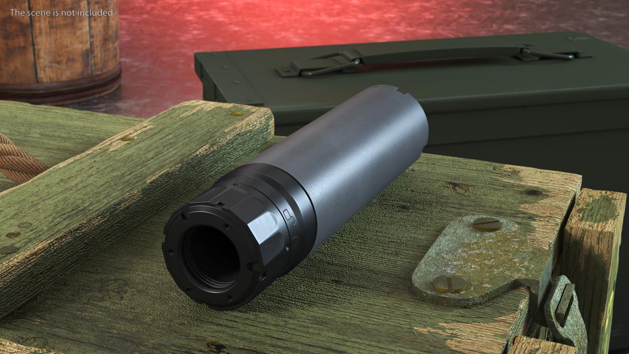 3D Suppressor for Assault Rifle model