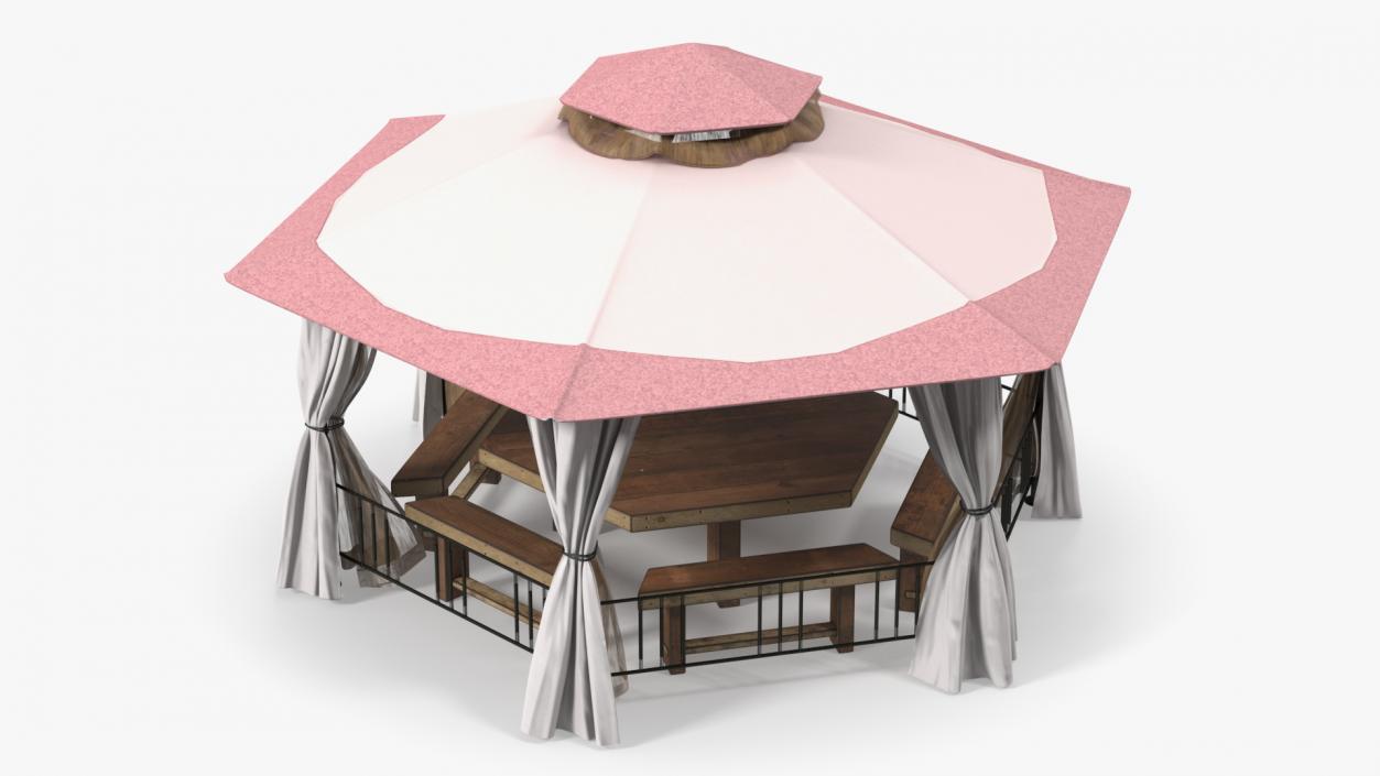 3D model Garden Fabric Gazebo