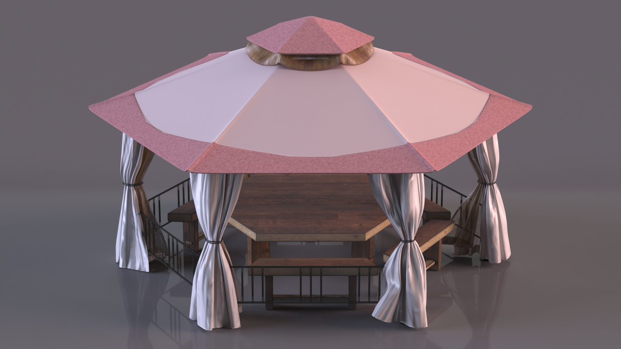 3D model Garden Fabric Gazebo