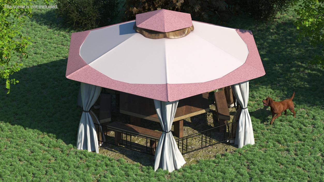 3D model Garden Fabric Gazebo