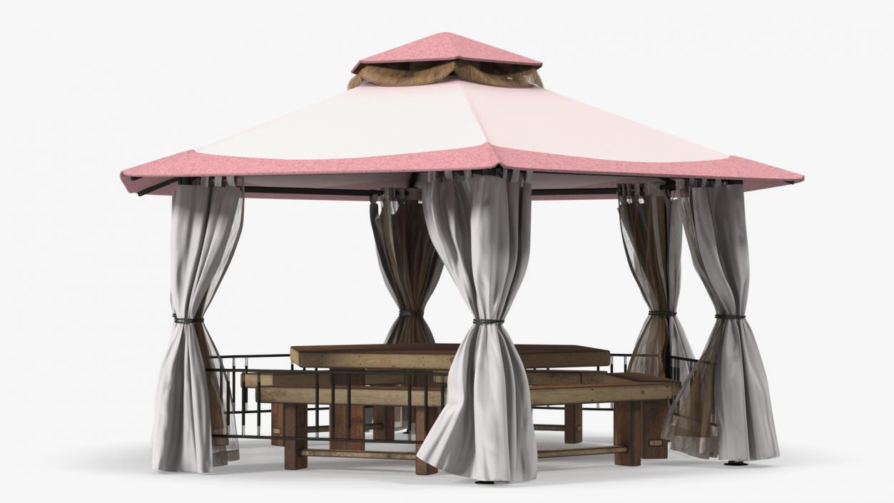 3D model Garden Fabric Gazebo