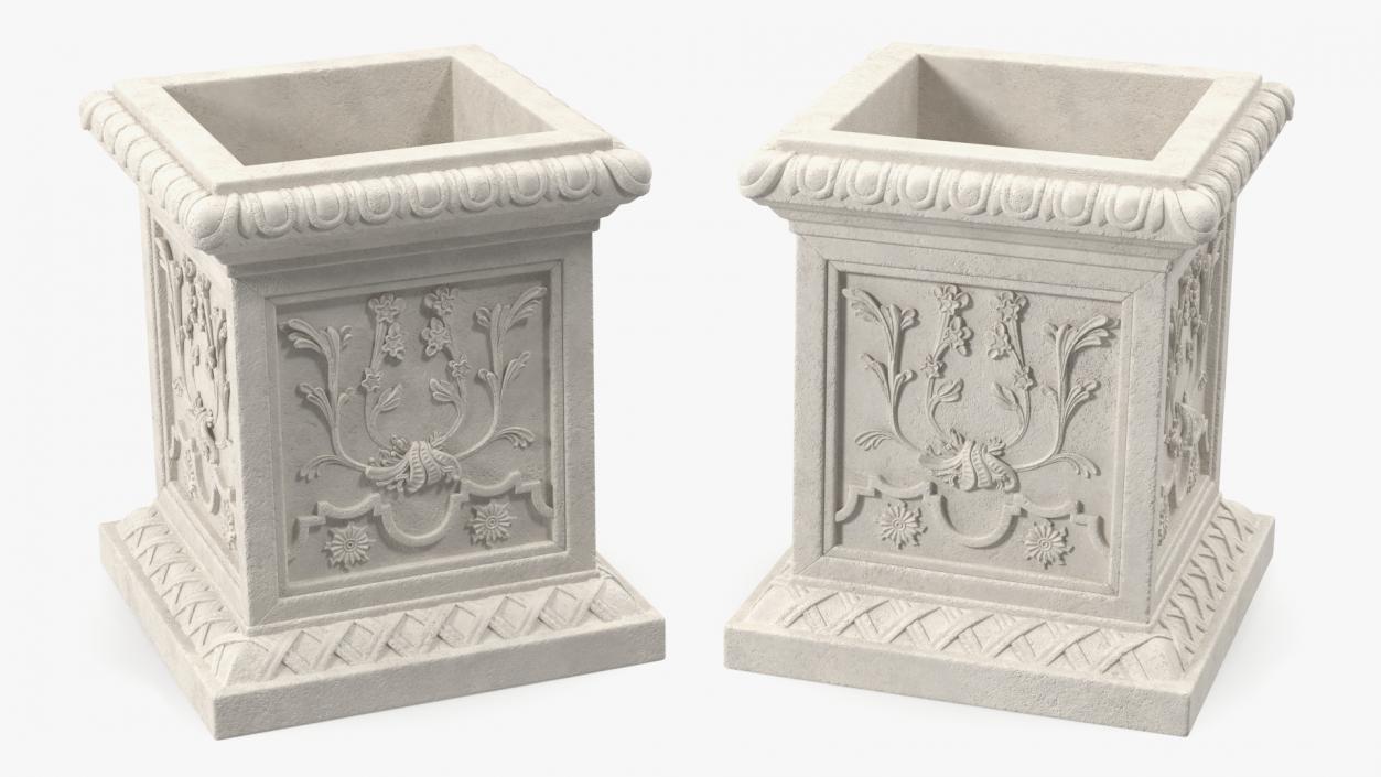 Provence Planter Box h50 3D model