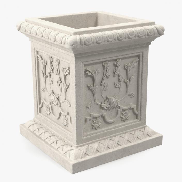 Provence Planter Box h50 3D model