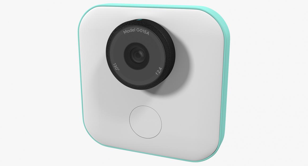 3D Google Clips Wireless Camera model