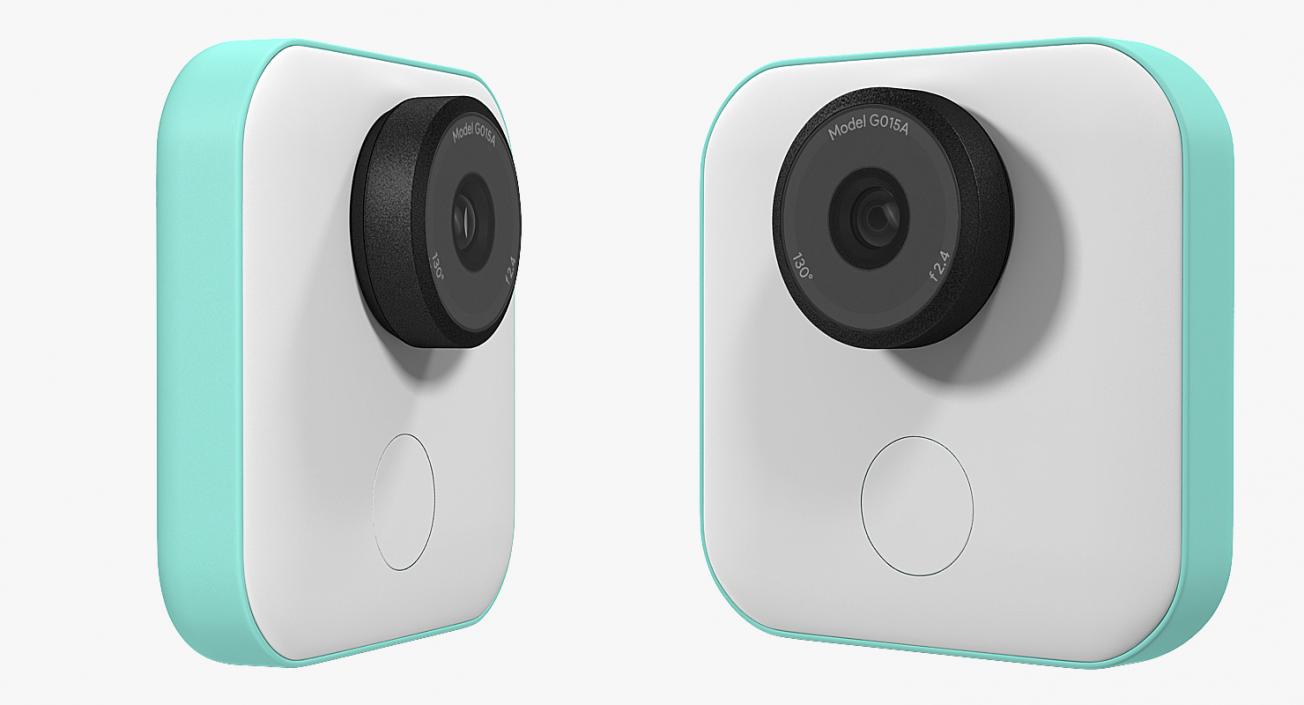 3D Google Clips Wireless Camera model