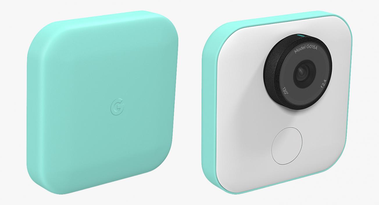 3D Google Clips Wireless Camera model