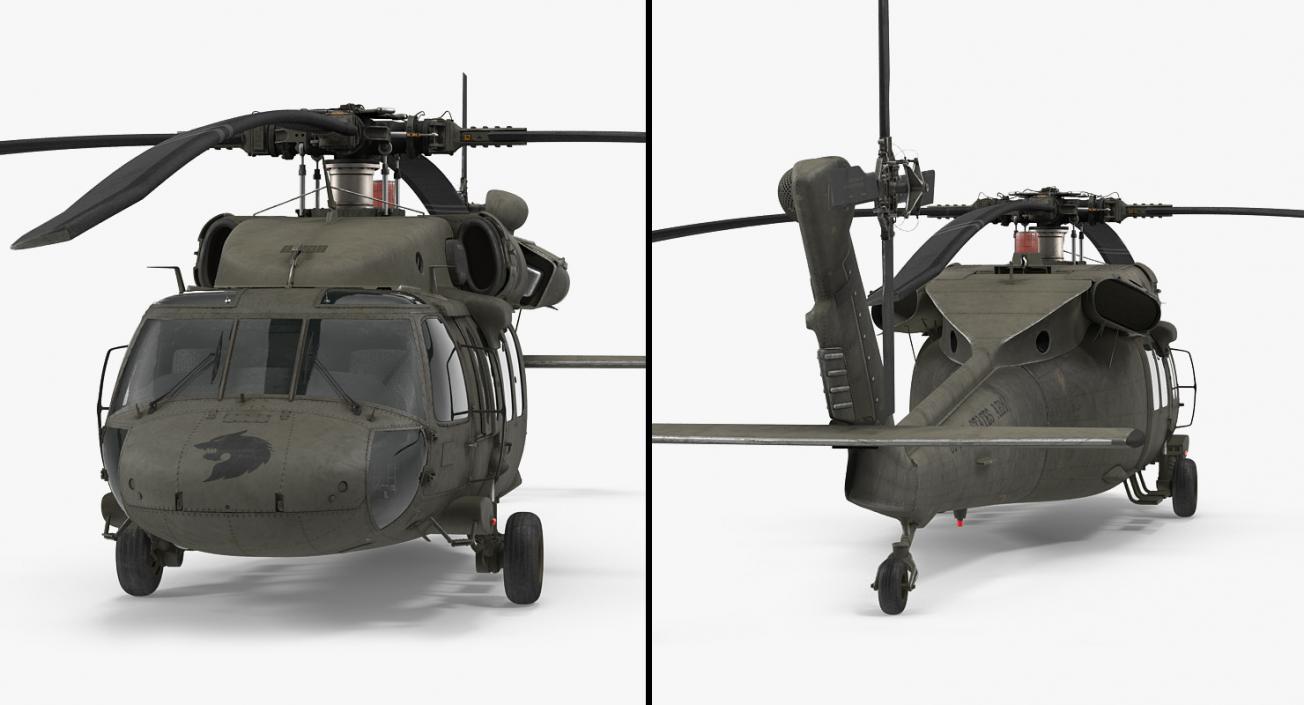 3D model Sikorsky Military Helicopters Collection