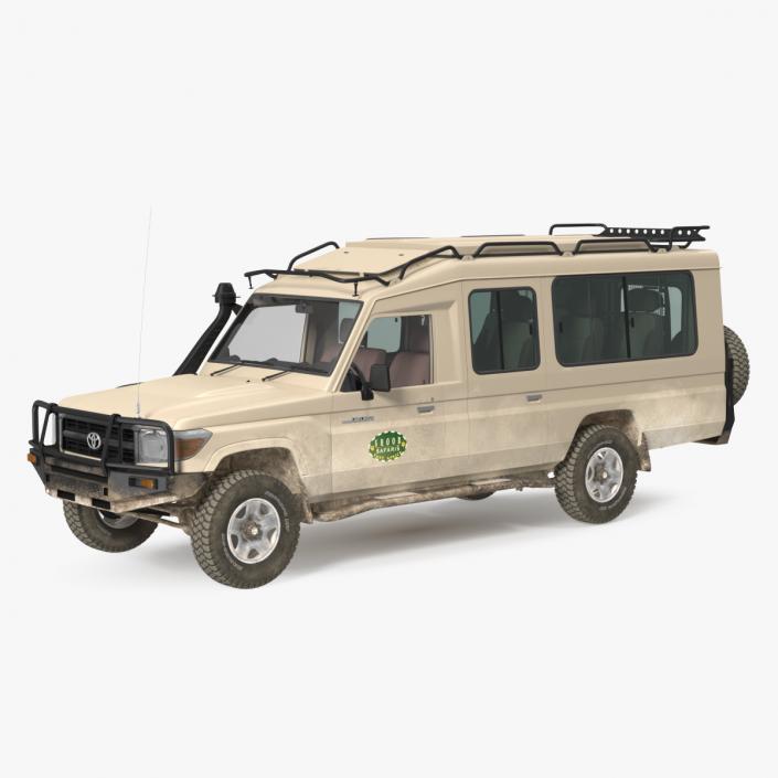 Toyota Land Cruiser Safari Beige 3D