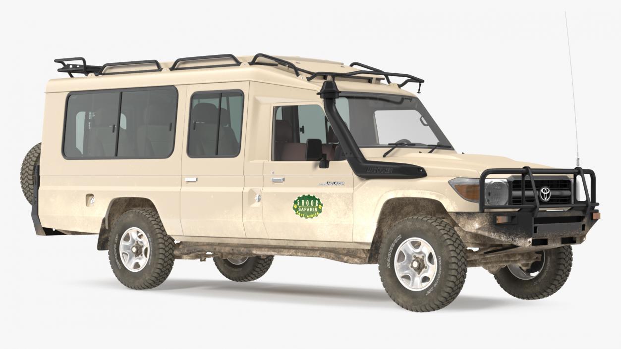 Toyota Land Cruiser Safari Beige 3D