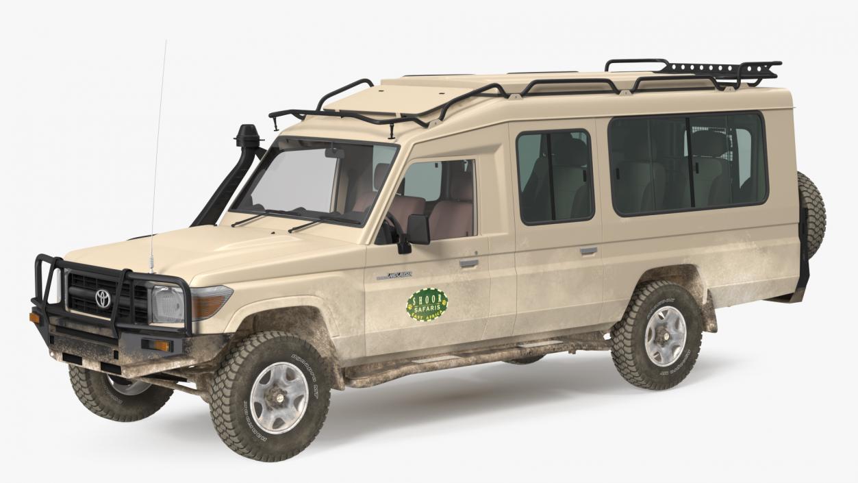 Toyota Land Cruiser Safari Beige 3D