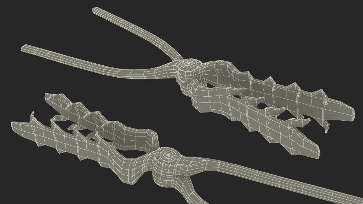 3D Crocodile Shears