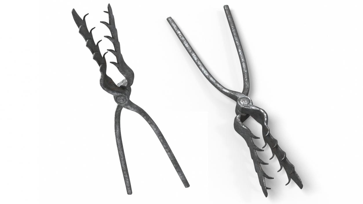 3D Crocodile Shears