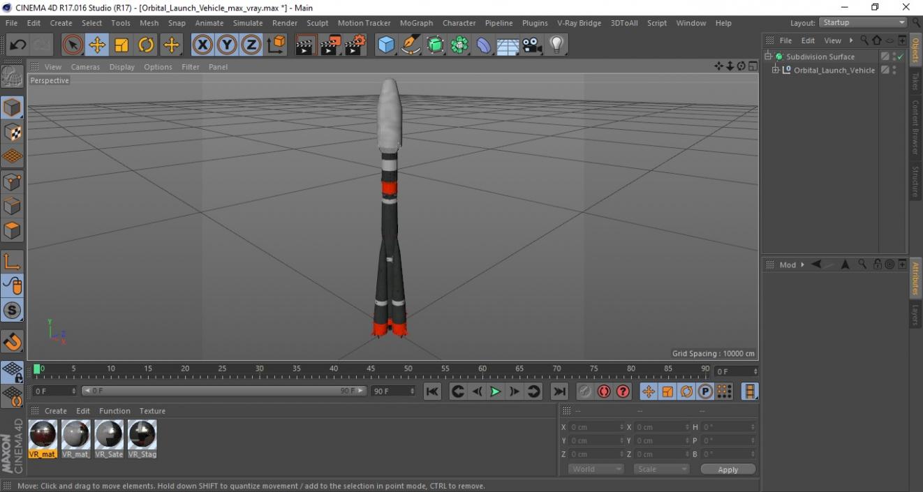 Orbital Launch Vehicle 3D