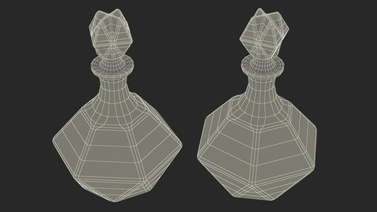 Glass Decanter 3D model