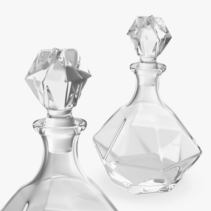 Glass Decanter 3D model