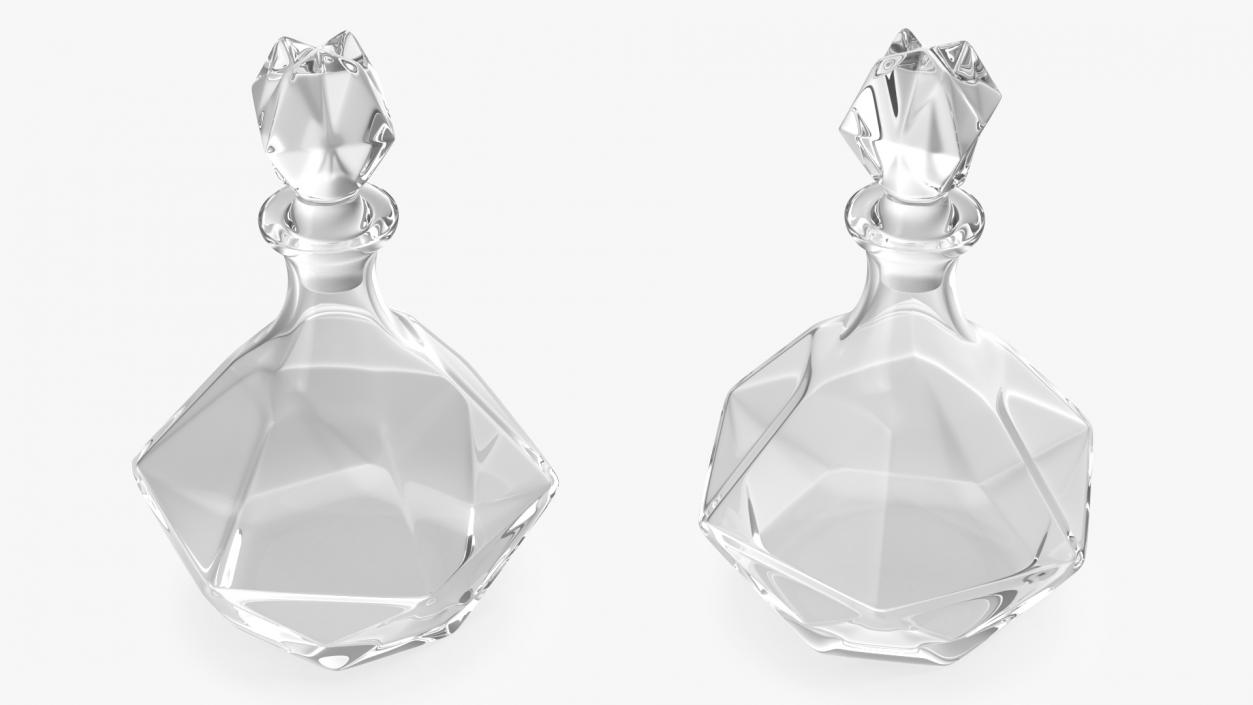 Glass Decanter 3D model