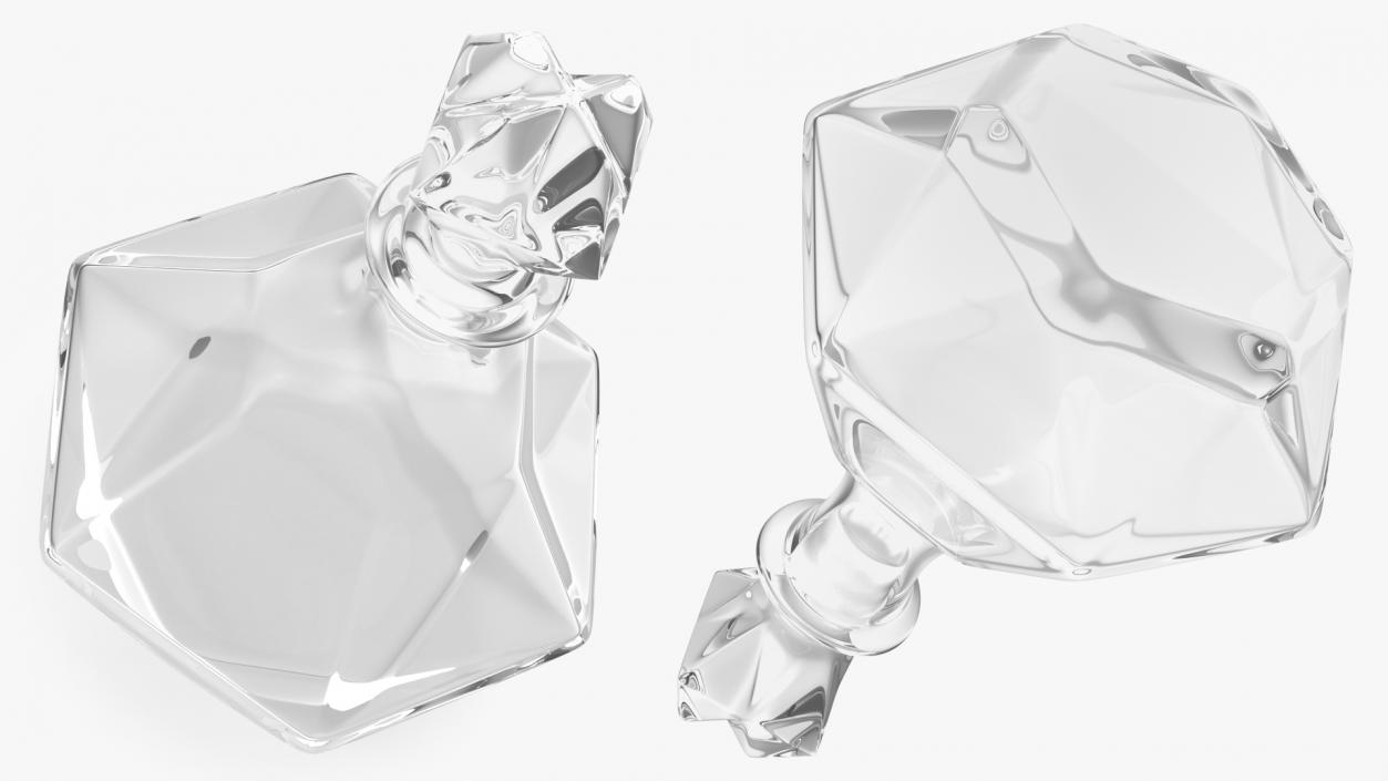 Glass Decanter 3D model