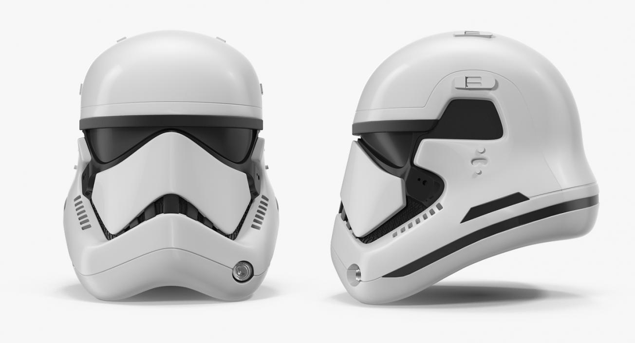 3D Stormtrooper Helmet Last Jedi First Order