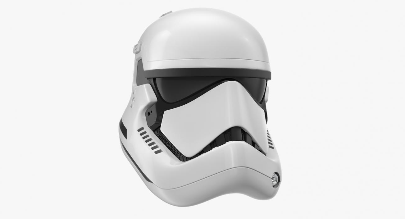 3D Stormtrooper Helmet Last Jedi First Order