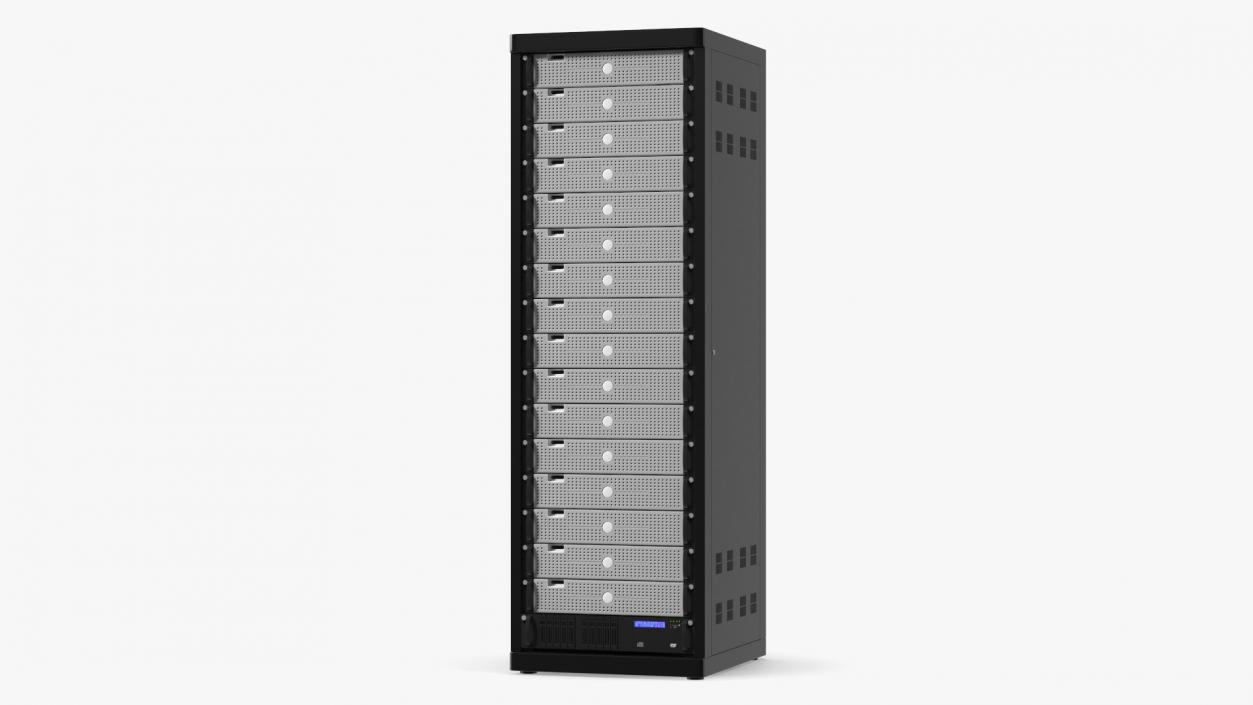 3D Dell PowerEdge Server Rack