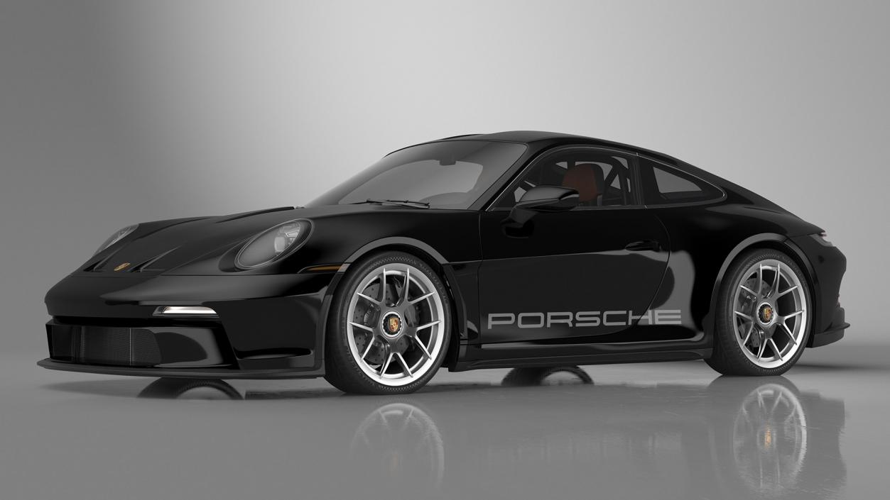 Retro and Modern Porsche 911 Collection 3D model