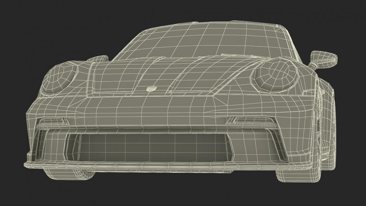 Retro and Modern Porsche 911 Collection 3D model