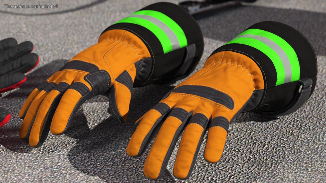 3D model Gloves