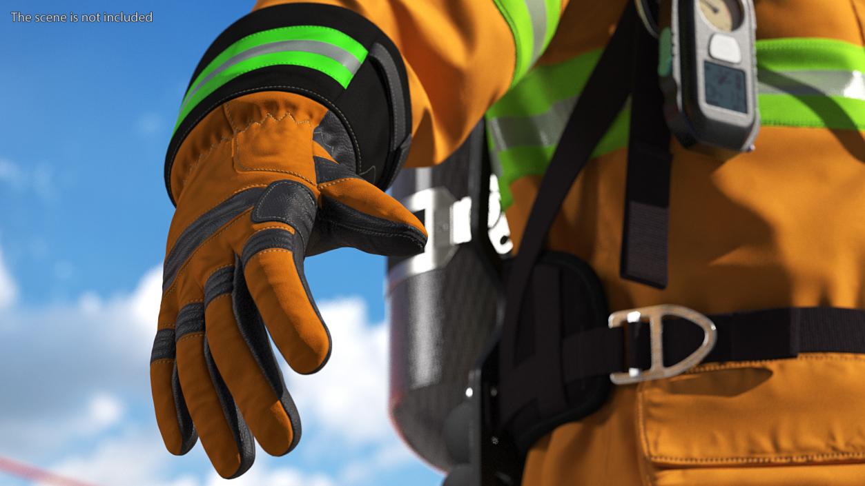 3D model Gloves