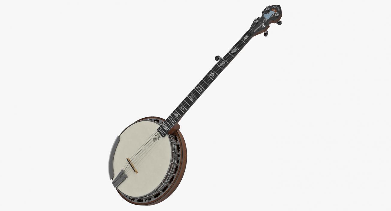 3D Julia Belle 5 String Banjo